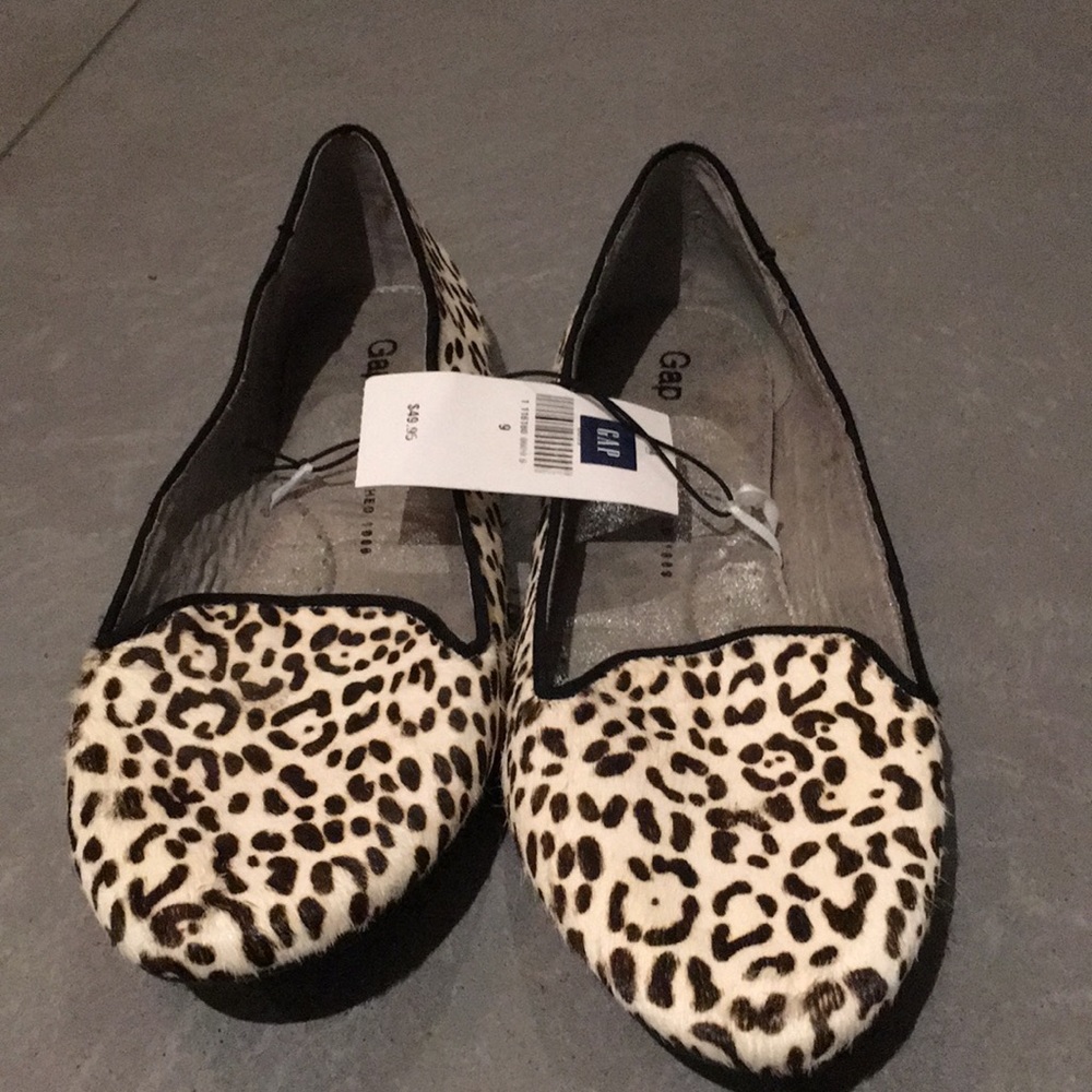 Gap animal print loafers. Never worn Tags still on